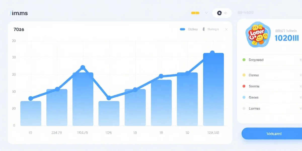 号码走势与分布示意图